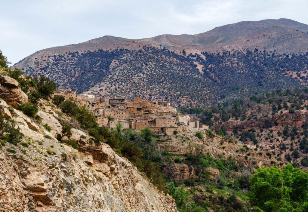 Excursion Imlil Marrakech : village berbère dans la vallée de l'Atlas et le plateau du Kik